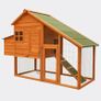 Chicken Coop Run, Nesting Box 1710x660x1200mm Image 5