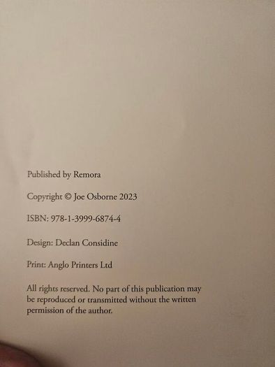 Here's The Thing. By Joe Osborhe. Illustrated By Declan Considine. Stories Of Challenge,recovery, And Redemption. First Edition Hardback With Dustjacket In Good Condition. See Photos For Same.