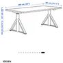 Sitting standing motorised Desk Image 10