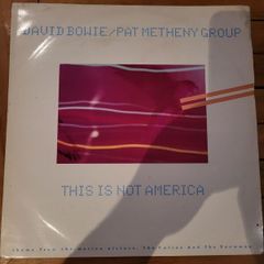 David Bowie and Pat Metheny Group This Is Not America 12 Inch Single