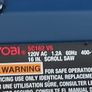 Ryobi SC162VS Scroll Saw, Cast Iron Base, in as New Condition Image 7