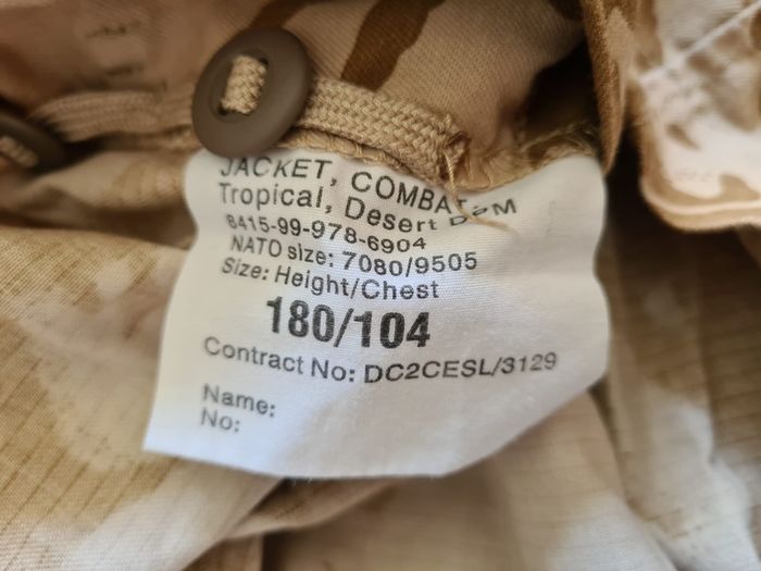 Jacket Shirt long sleeve combat camo tropical desert army hunting fishing