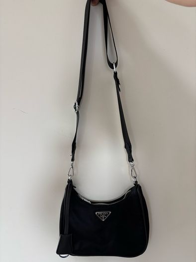 Small crossbody nylon bag