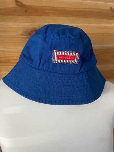 bucket hat kids 2-6 y blue JoJo Maman Bebe New