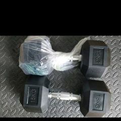 15kg dumbbells