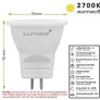 10x Lumare MR11 GU4 Spotlights replaces 2W Energy Saving Light Bulb 220lm 2700K LEDWarm White [Energy Class A++] Image 3
