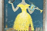 Original 1953 Stockholm Vintage Poster - Curt Blix
