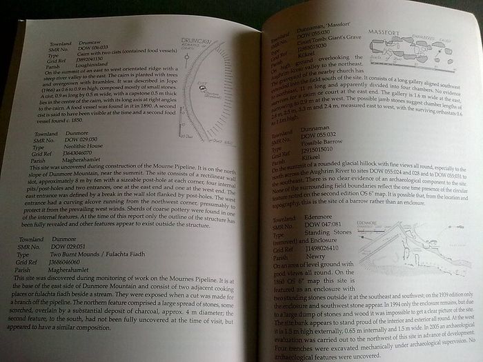 The archaeology of Slieve Donard N. Ireland Co. Down
