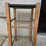 1960's English Woven High Stool Image 6