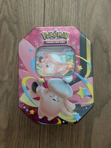 Pokemon Trading Card Game (TCG): Mega Moonlit Tin Assortment Clefable