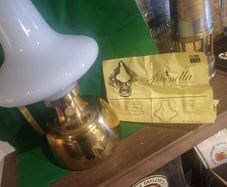 Six Vintage Oil Lamps