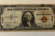 US 1 Dollar Hawaii Overprint WW2