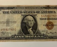 US 1 Dollar Hawaii Overprint WW2