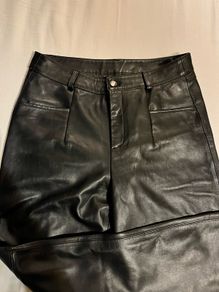 women leather pants