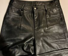 women leather pants