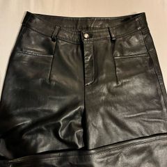 women leather pants