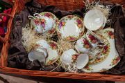 Royal Albert Old Country Roses Bone China Tea Set - 21 Piece