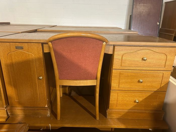 Hotel hardwood dressing table and study office desk and chair x40