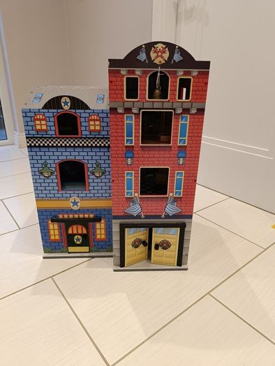 KidKraft Everyday Heroes Police and Fire Station