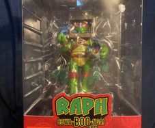 turtles ighty Jaxx Teenage Mutant Ninja Turtles: Raphael Cowa-Boo-NGA! Edition | REMIXX 6 Inch Collectible Figurine