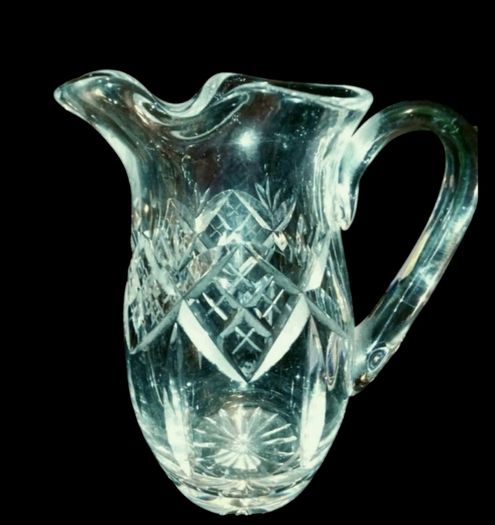 Beautiful heavy Waterford crystal water jug