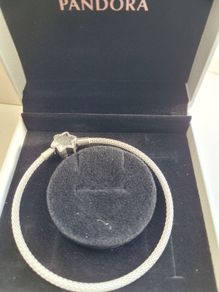 Silver pandora braclet