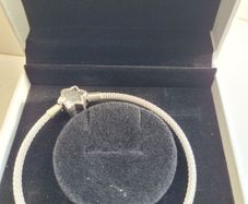 Silver pandora braclet