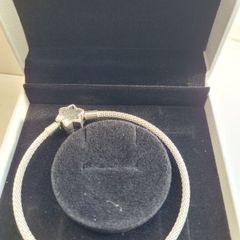 Silver pandora braclet