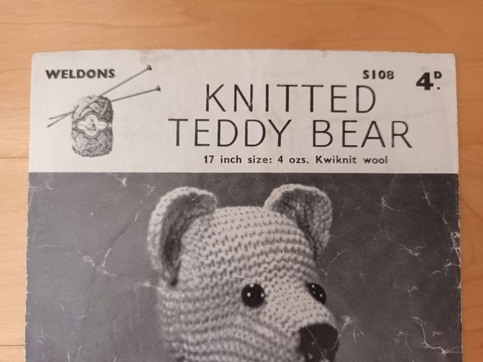 Knitting Pattern - Copy - Teddy Bear