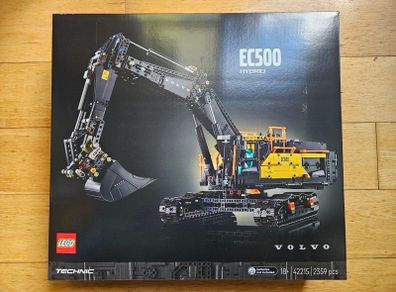 lego technic 42215 EC500 hybrid Volvo excavator