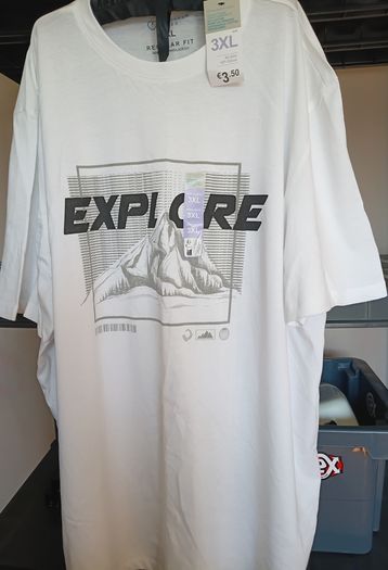 Mens Tee Shirt "New"