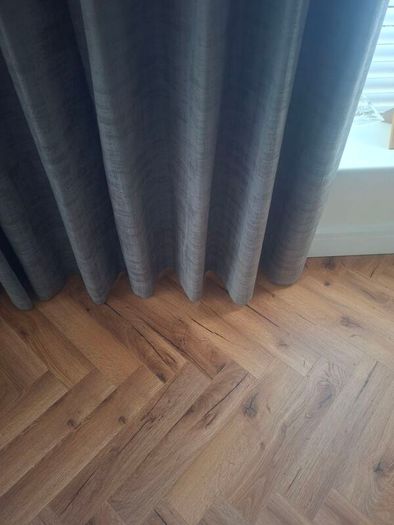 Pair of Custom made franch pleat curtains curtains