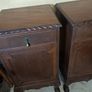 2 mahogany cabinets original key Image 8