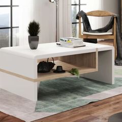 Rectangular Laminated Modern Coffee Table