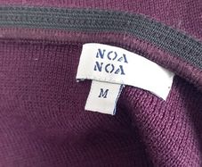 Noa Noa burgundy skirt M