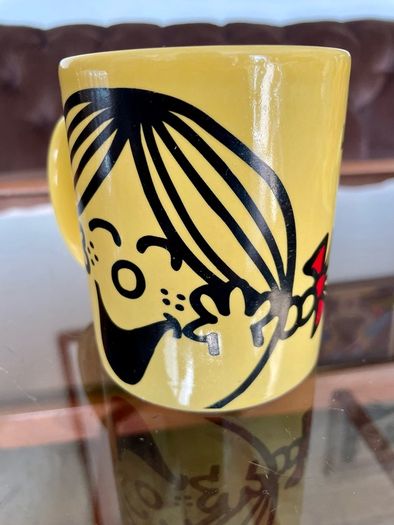 Retro Little Miss Sunshine Mug Yellow Ceramic Mr Men