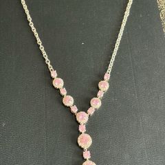 silver necklace