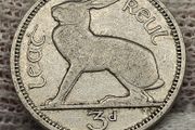 Ireland 1940 3d Threepence Coin