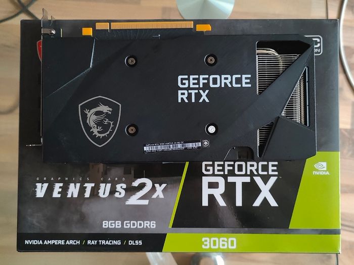 MSI RTX 3060 8GB Ventus 2X Graphics Card Like New