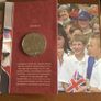 United Kingdom Golden Jubilee 5 Pound Crown Coin Image 2