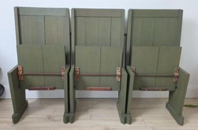 Church/cinema style fold seats (3)
