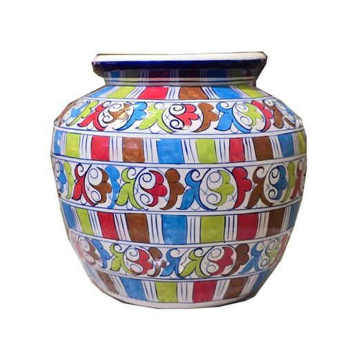 Handmade and Hand Painted Large Ceramic Planter or Pot| Warehouse Clearance | Massive Discount | Bargain prices