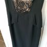 Coast Black Dress (10) Lace Top Image 4