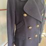 Hobbs Navy Blue Top Quality Blazer / Jacket with Gold Buttons - Size 8 Image 2