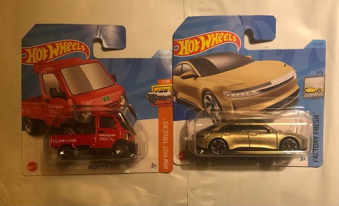 Hotwheels car selection