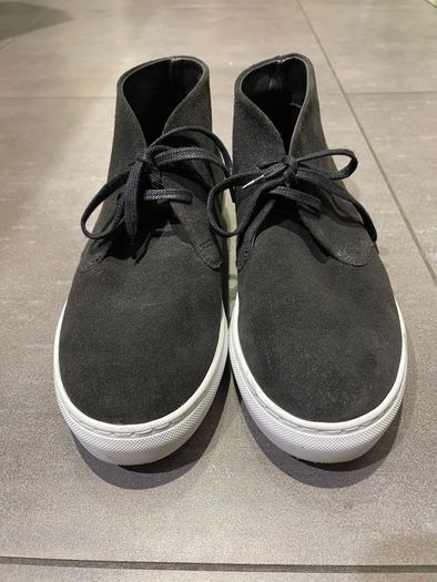 COS. UK -8, EU-42 Suede High-Top Sneakers  HUGO BOSS Lacoste Tommy Hilfiger trainers boots Ecco The North Face