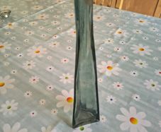 blue glass bottle