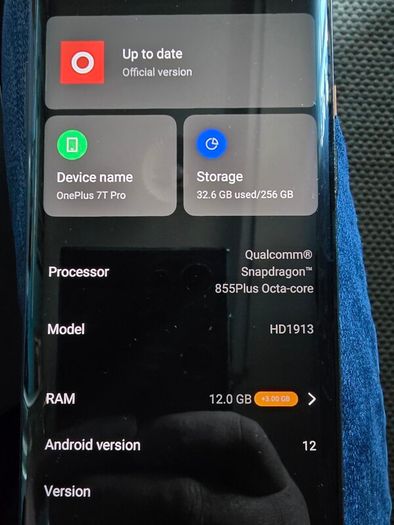 oneplus 7T pro Mclaren edition