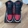 Air Jordan 1 high OG Patent Bred uk7.5 DS Image 3