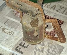 Old Brass Kerosene or Paraffin Blowtorch a Refillable Fuel Reservoir, a Pump for Creating Pressure, Postage Available